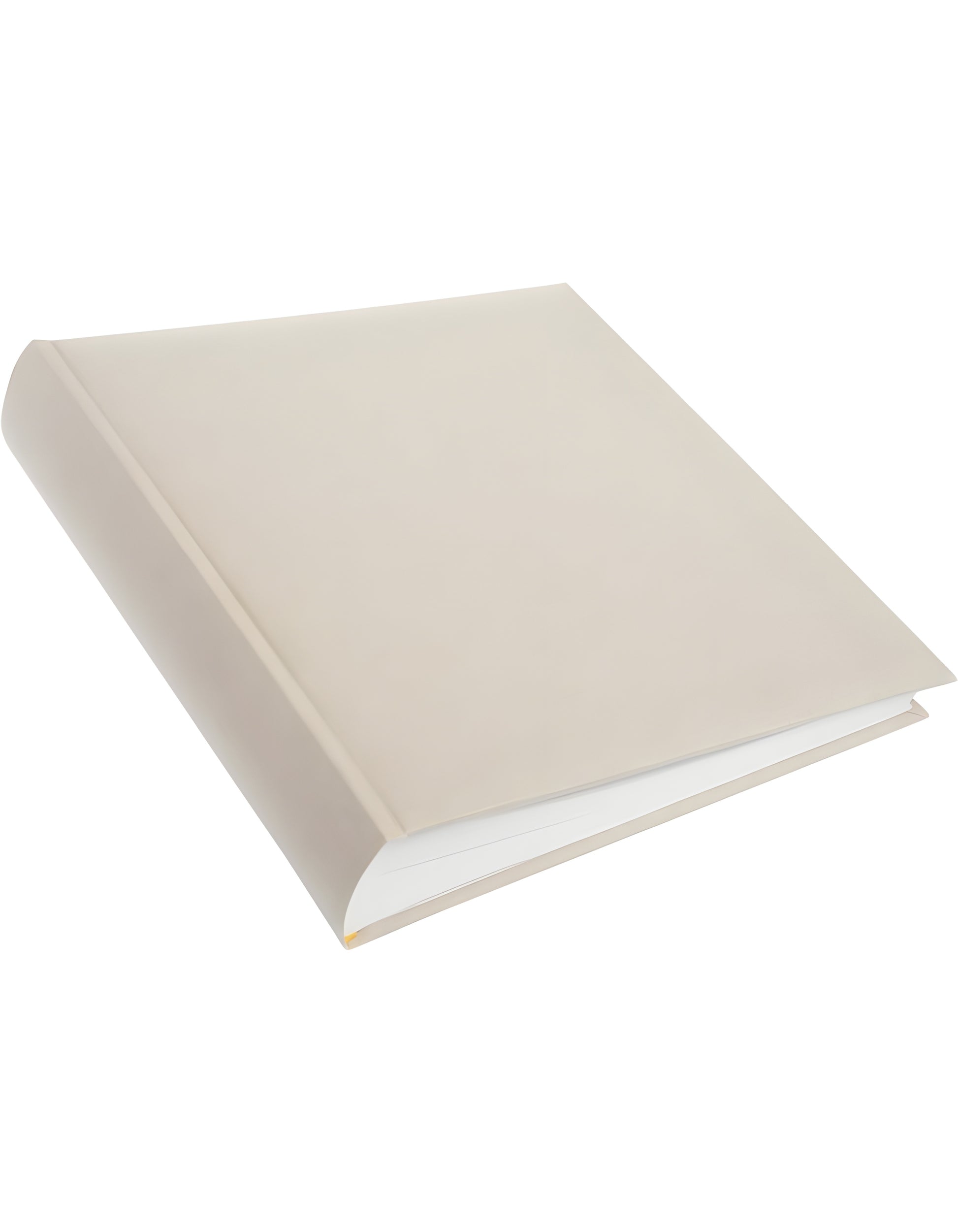 A Goldbuch stylish beige linen photo album, perfect for storing and showcasing photographs.