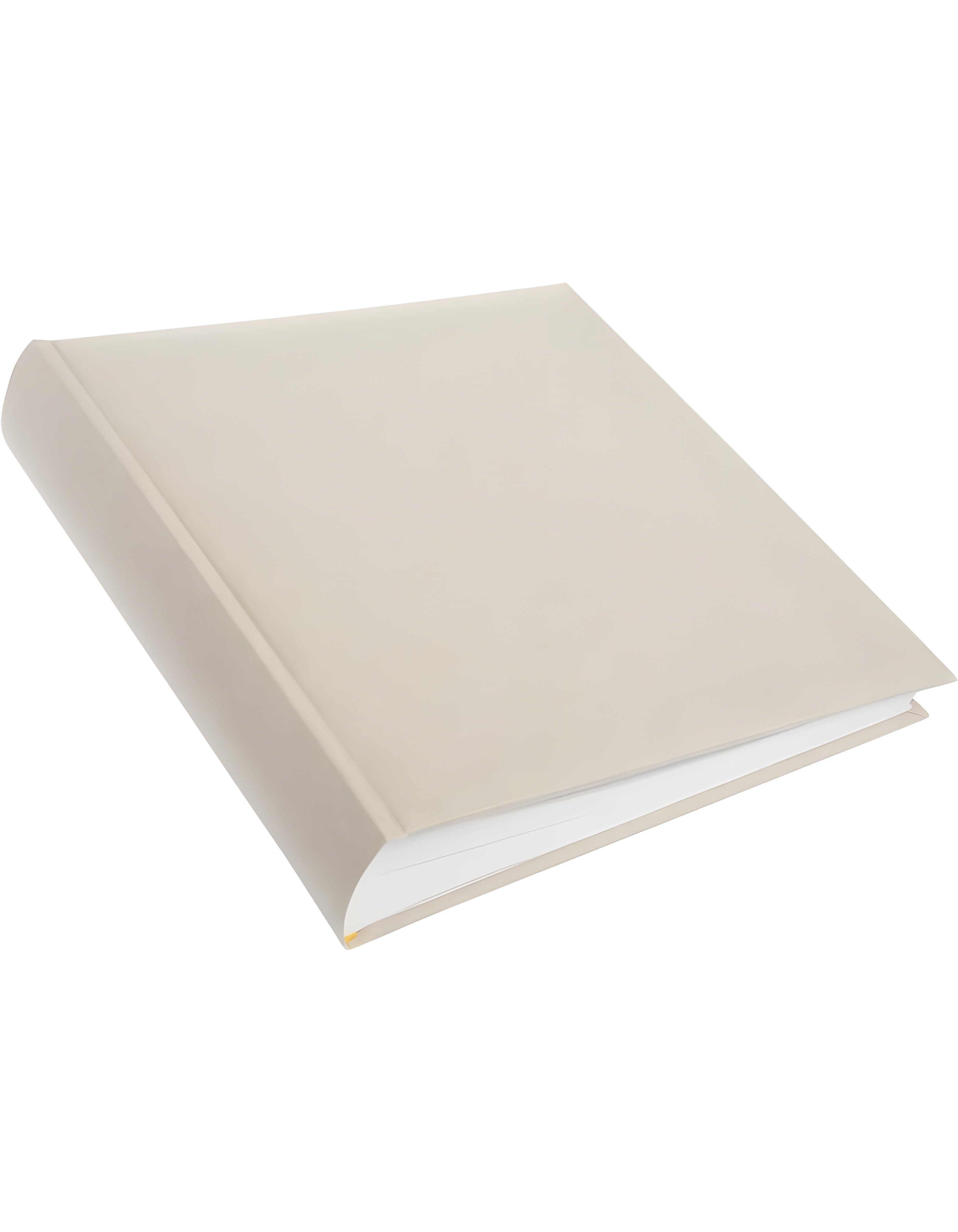 A Goldbuch stylish beige linen photo album, perfect for storing and showcasing photographs.