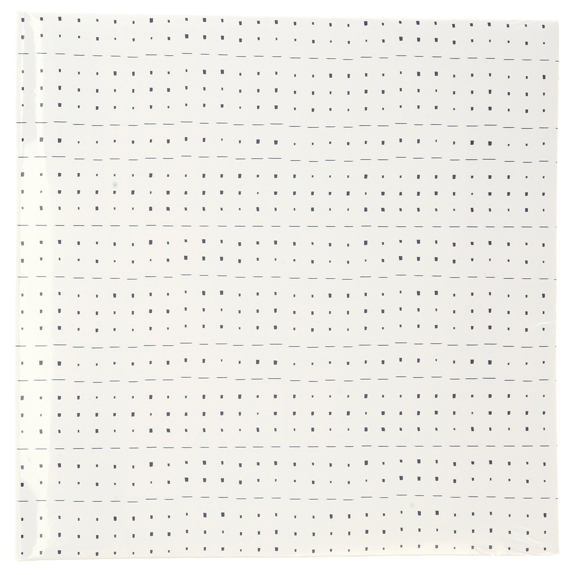 A Hama photo album with colorful graphic squares and lines pattern.