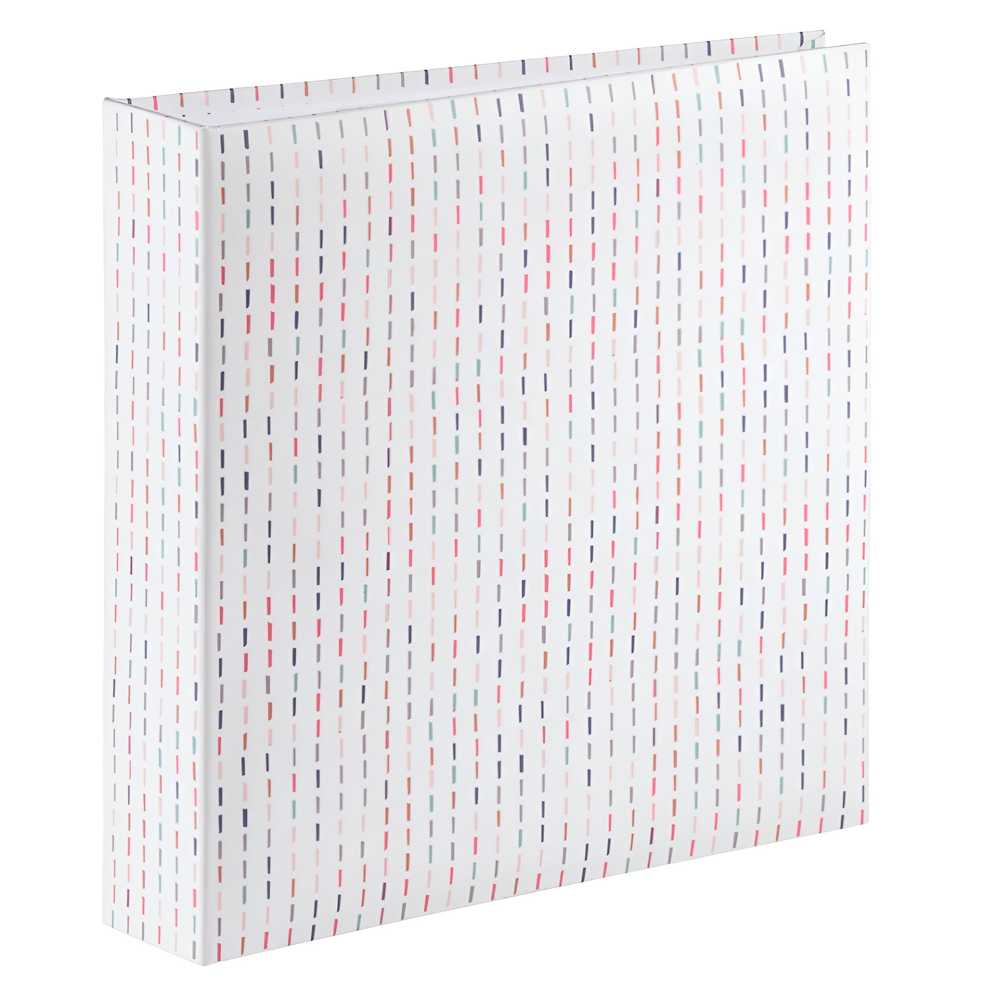 A Hama photo album with colorful graphic stripes pattern.