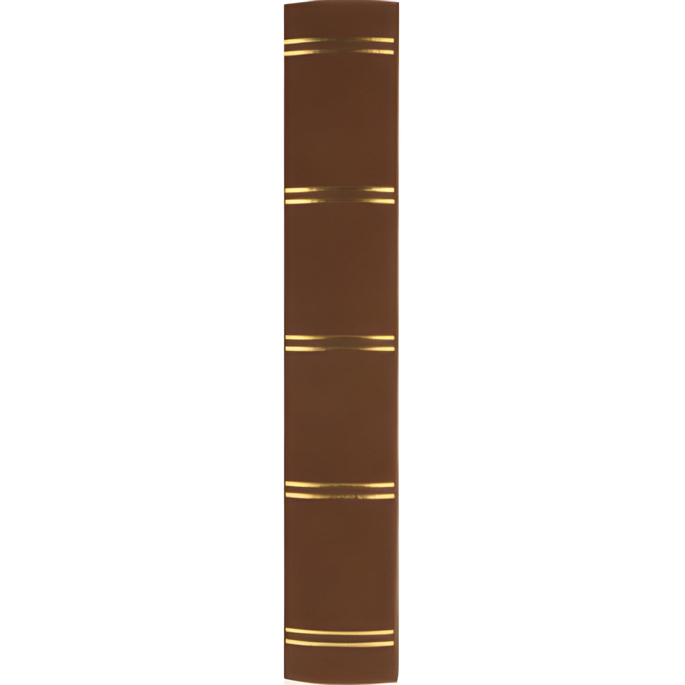 A Hama super jumbo photo album featuring brown and gold details, highlighting its elegant design.