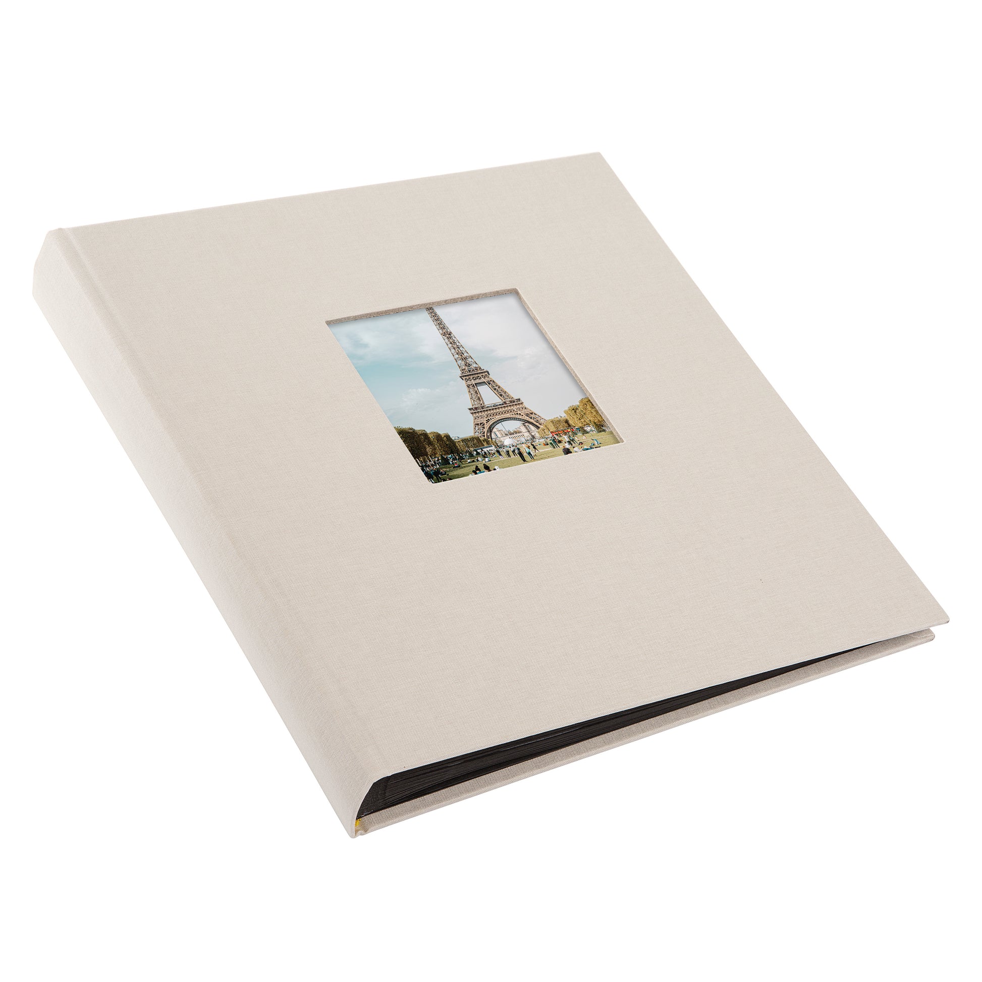 Sandgrey Goldbuch photo album displaying the Eiffel Tower.