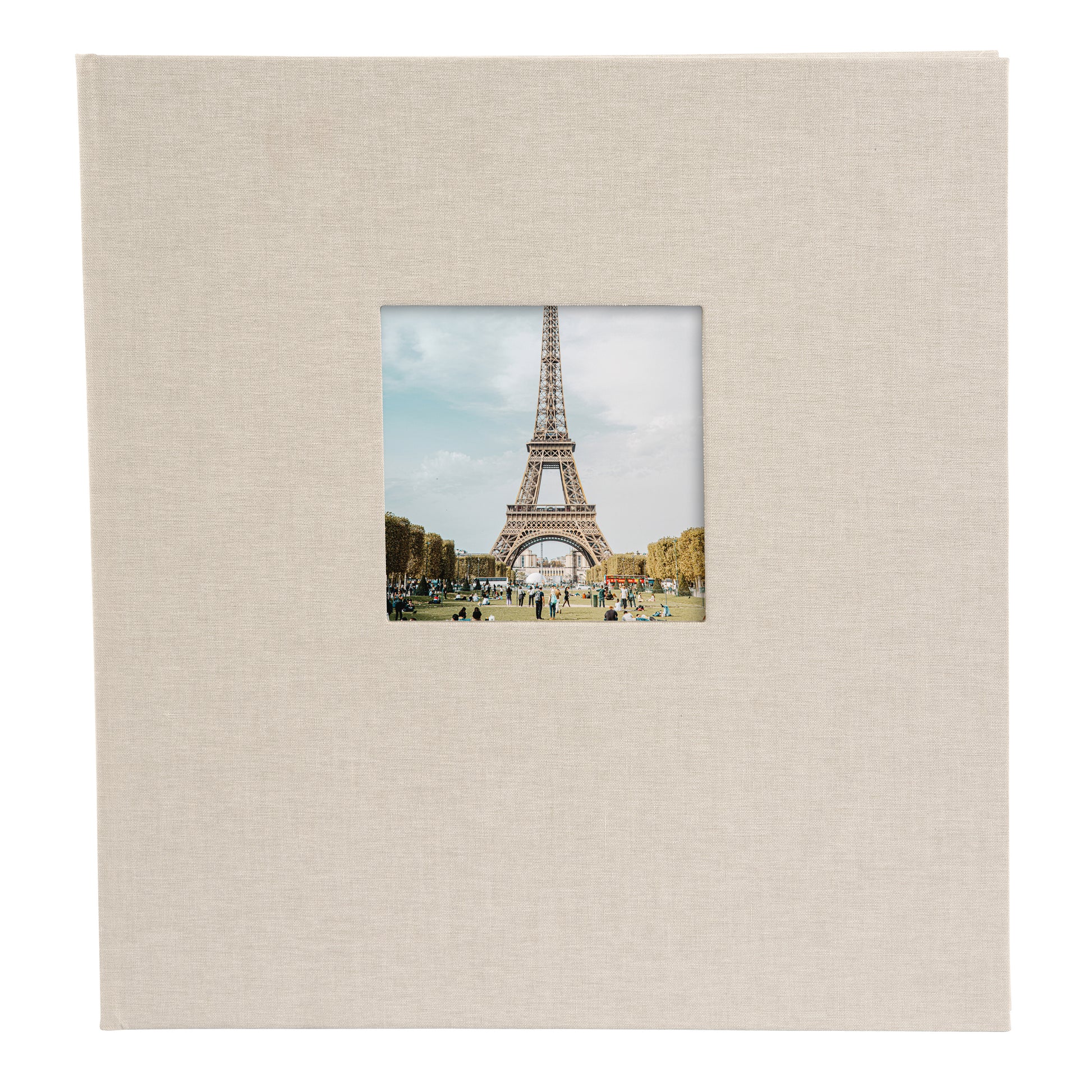 Sandgrey Goldbuch photo album displaying the Eiffel Tower.