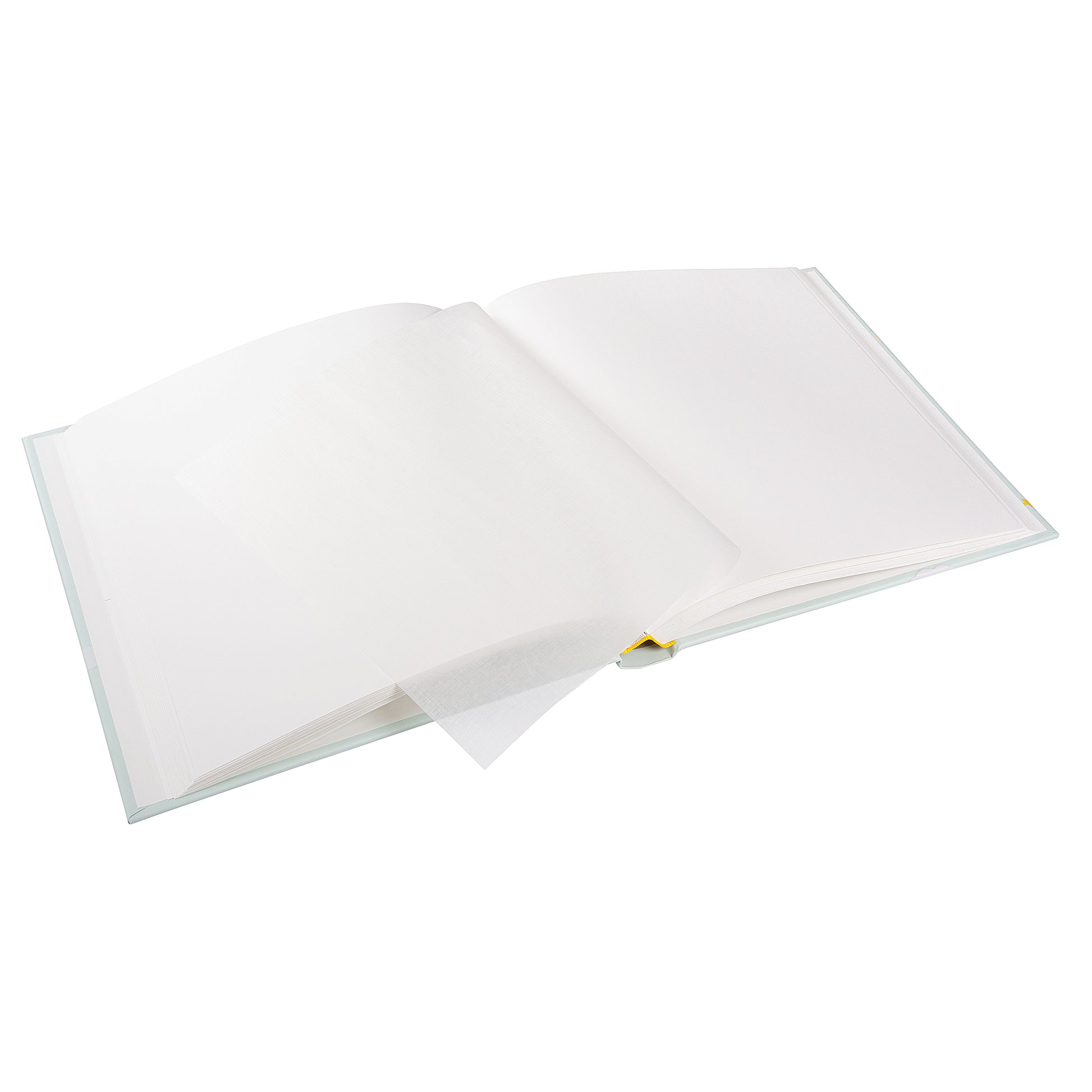 Goldbuch baby photo album showcasing a cheerful bunny and a vibrant rainbow on its cover, perfect for capturing memories.