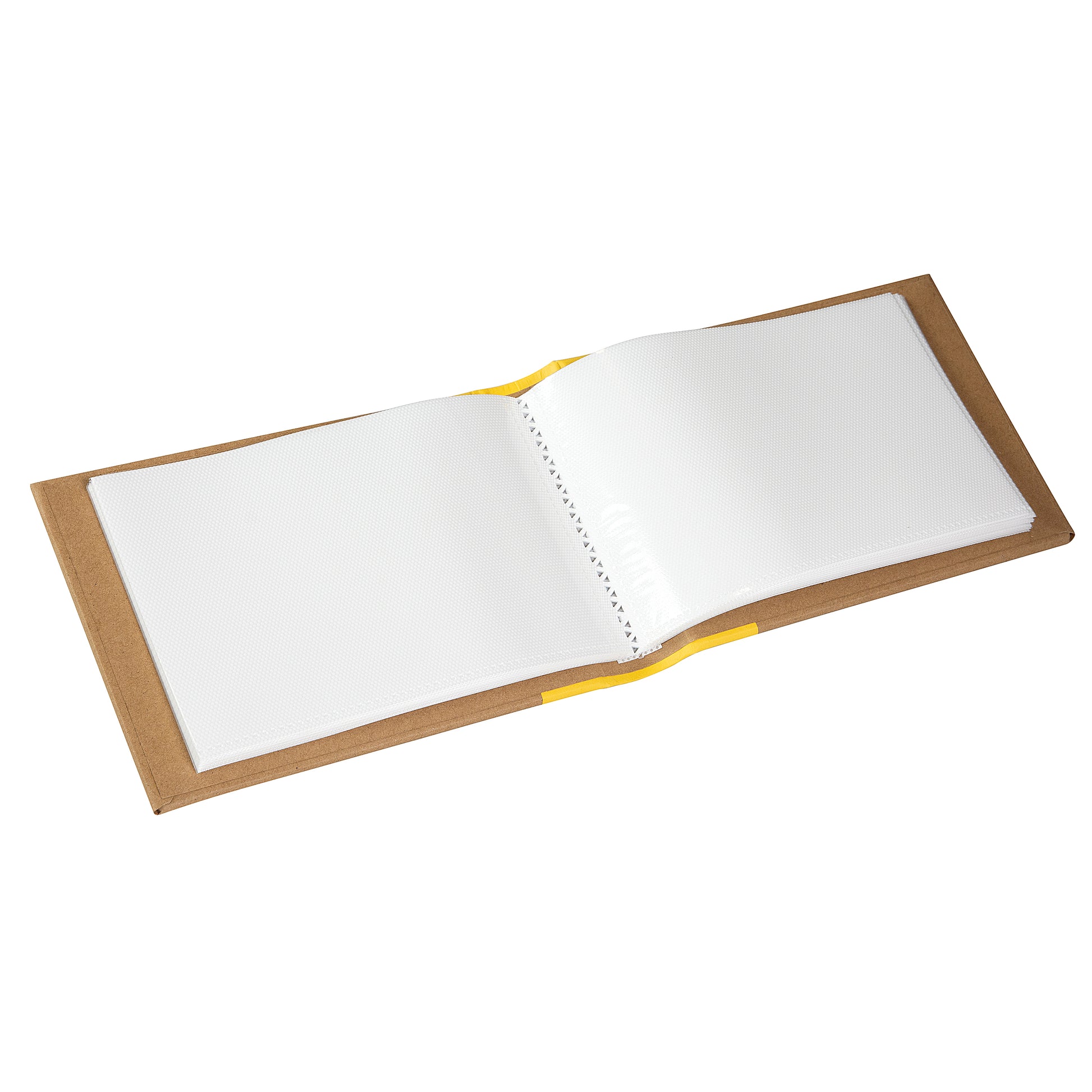 A collection of three Goldbuch photo albums featuring colorful covers and stripes.