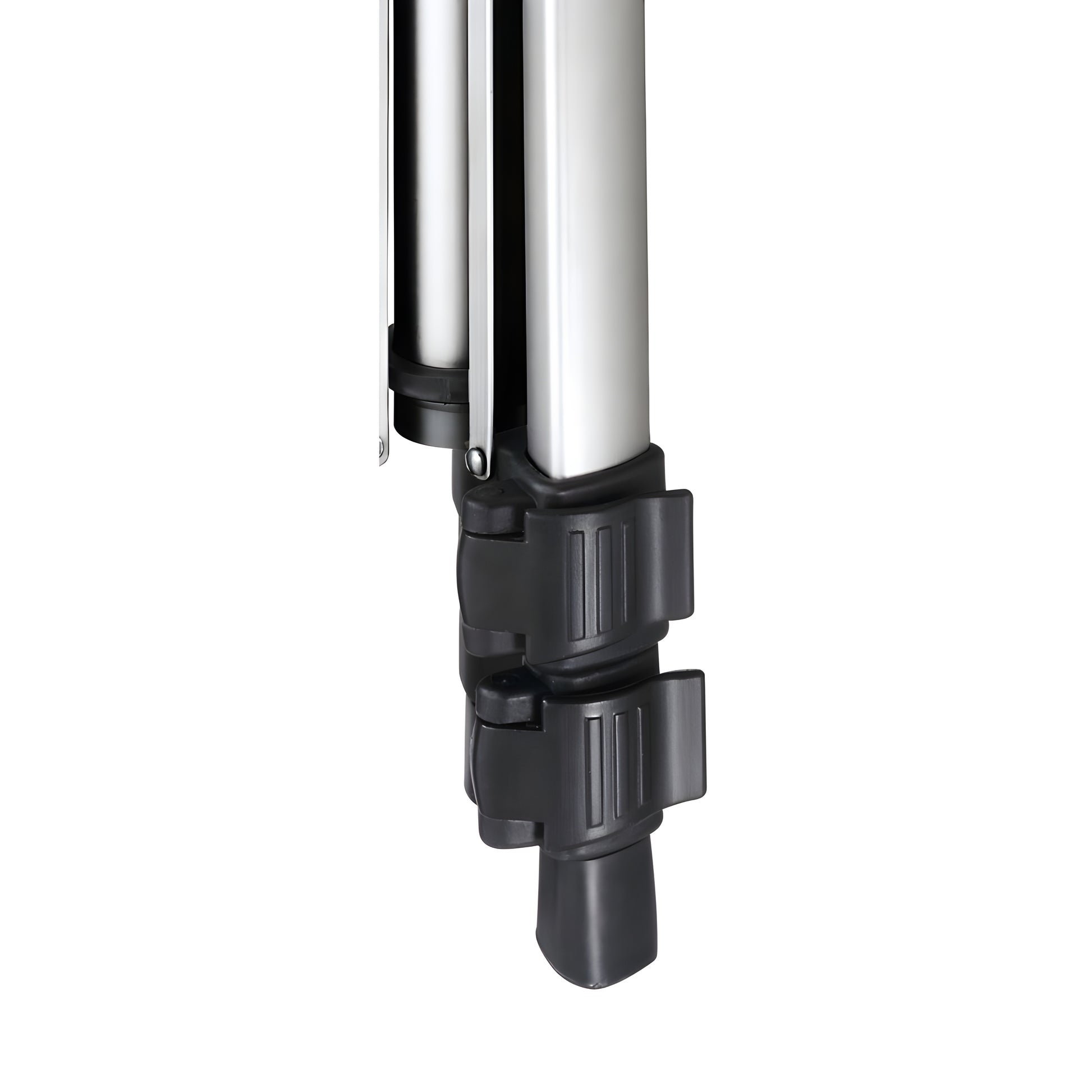 A Hama tripod supporting a camera, positioned for photography, showcasing stability and professional equipment.