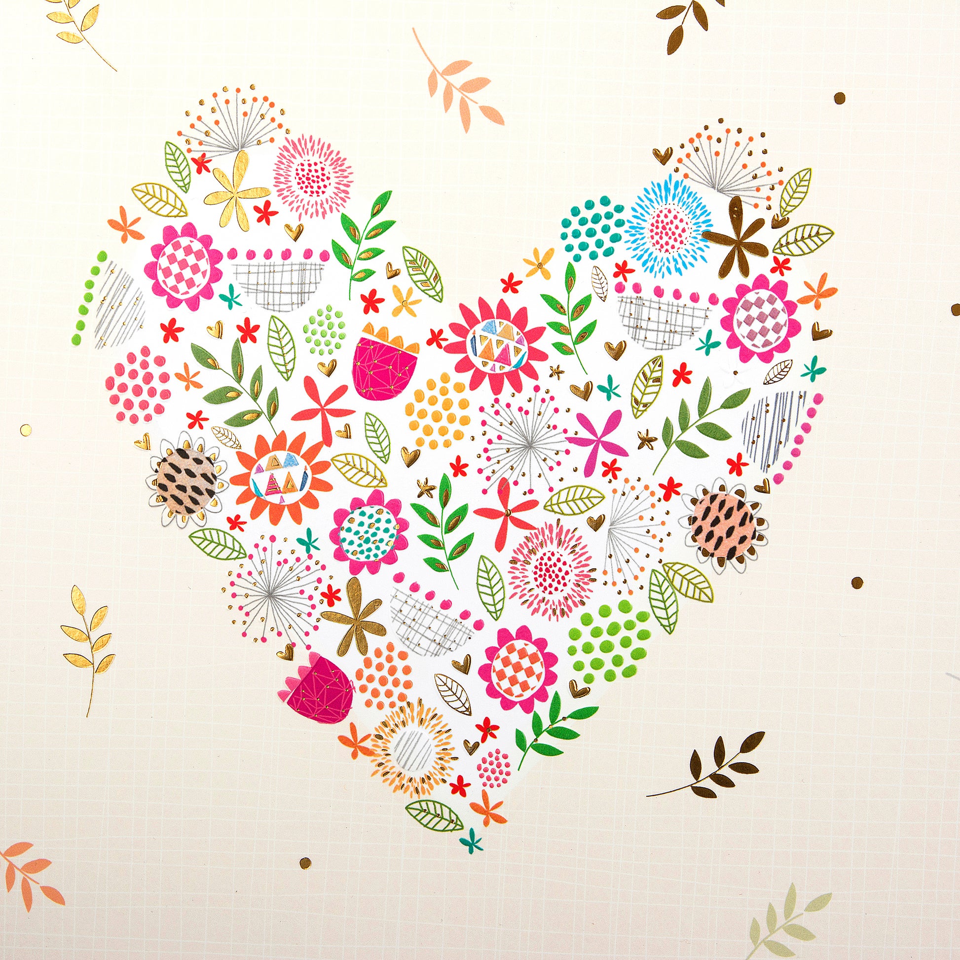 A Goldbuch white photo album with heart shaped flower design, decorated with flowers, ideal for your treasured moments.