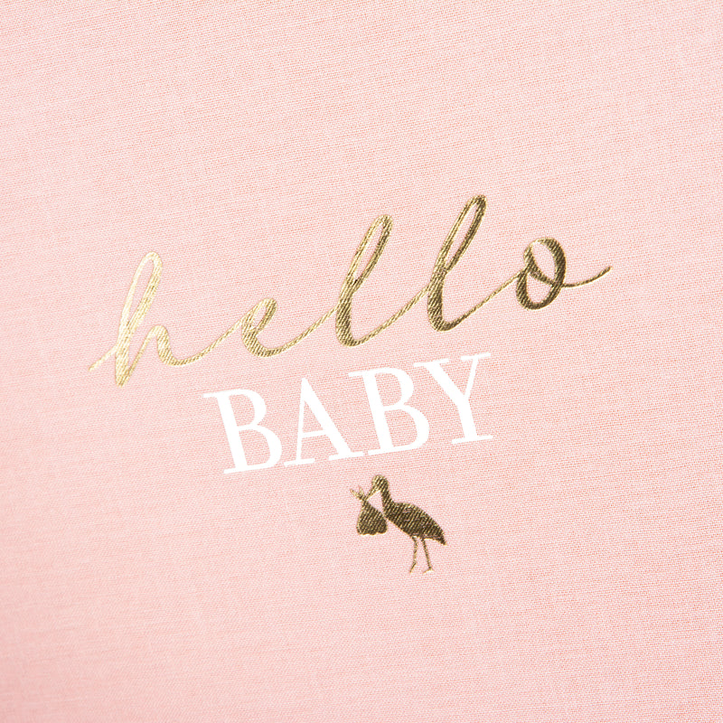 An adorable Goldbuch photo album labeled "Hello Baby," capturing the joyful moments and milestones of a newborn's journey.