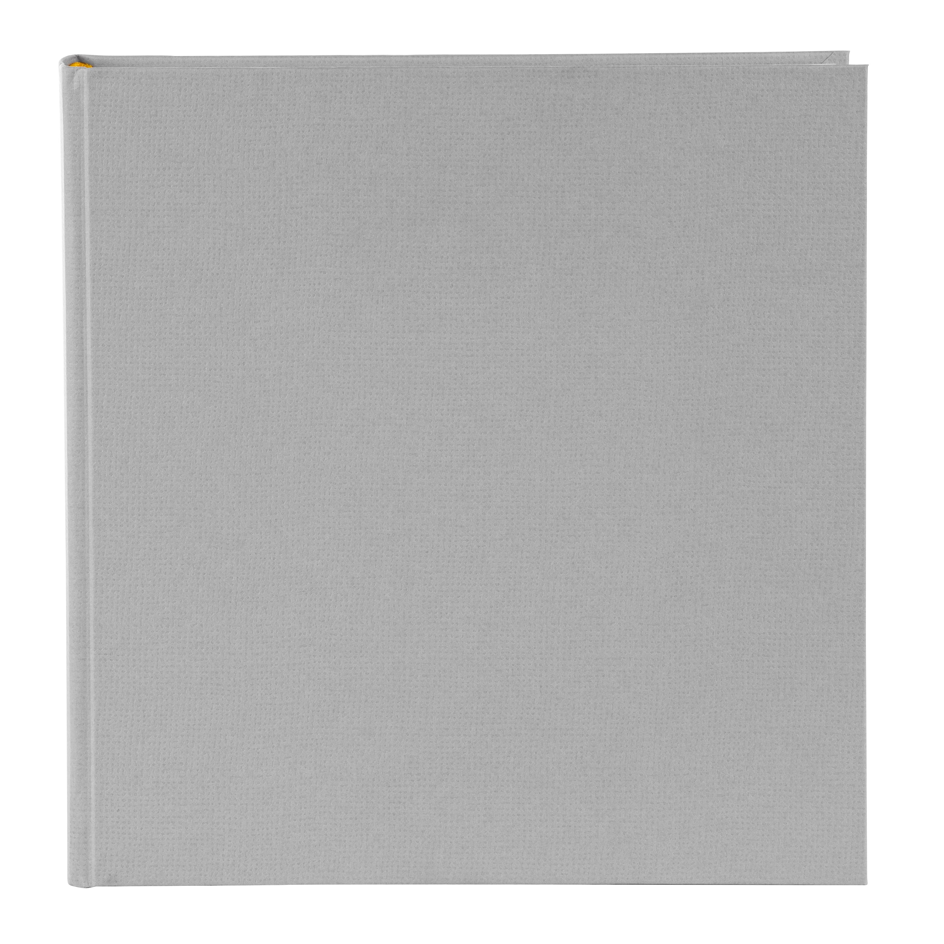 A stylish light grey Goldbuch photo album with a luxurious design, perfect for preserving cherished memories.