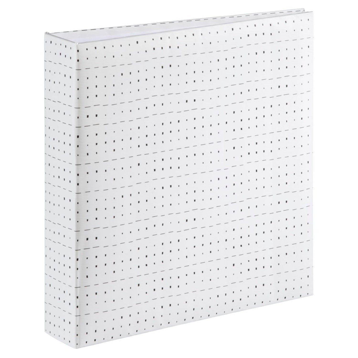 A Hama photo album with colorful graphic squares and lines pattern.