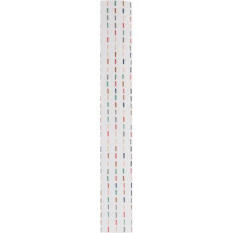 A Hama jumbo photo album featuring a stripe patterned fabric, highlighting its graphic stripe design.