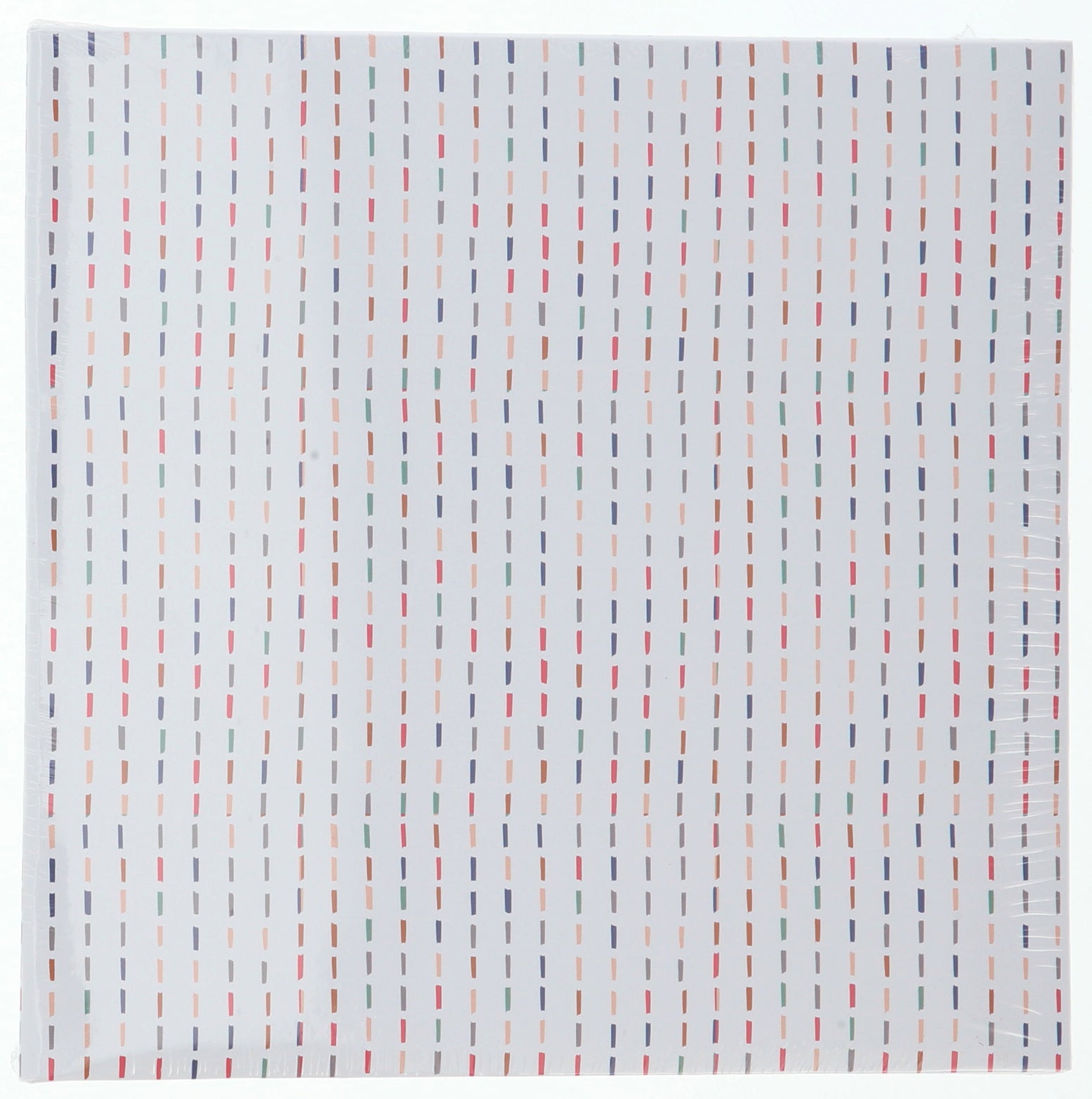 A Hama photo album with colorful graphic stripes pattern.