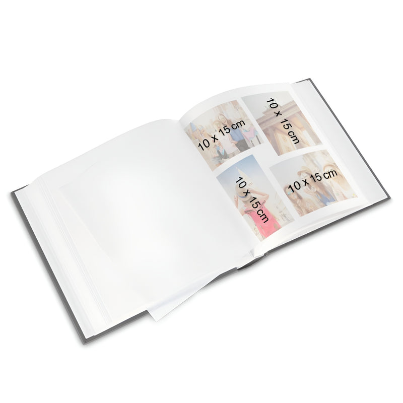 A Hama jumbo photo album featuring  bordeaux and gold details, highlighting its elegant design.