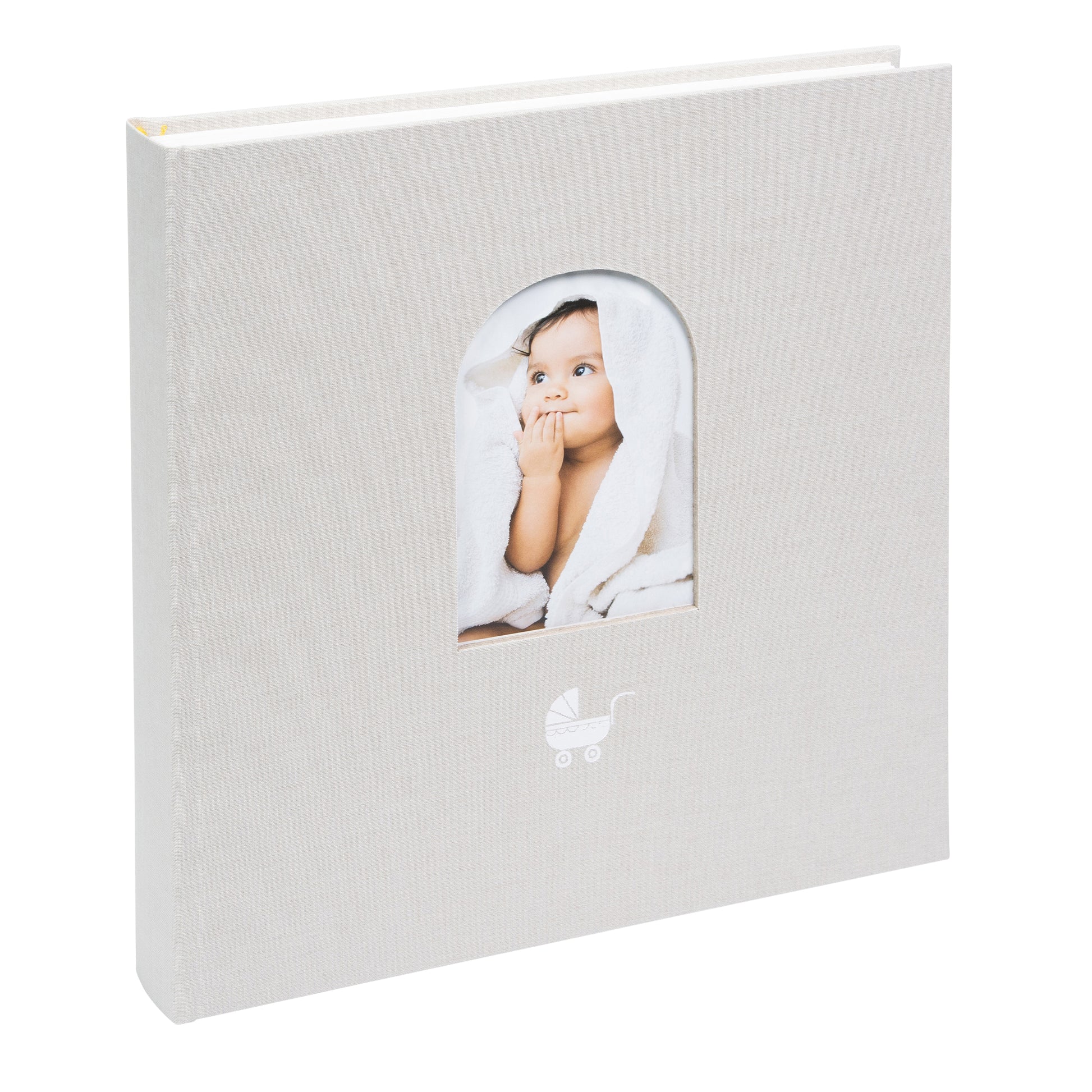 GOLDBUCH Cozy Nest Sand Grey Baby Album