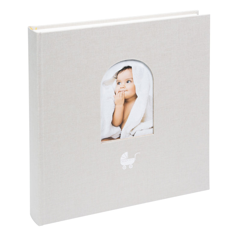 GOLDBUCH Cozy Nest Sand Grey Baby Album