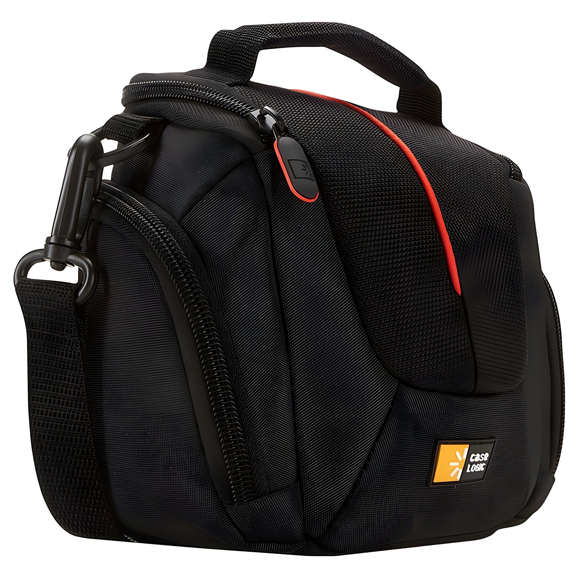 A CASE LOGIC camera case with a modern and versatile design, to protect and organize a variety of cameras and accessories.