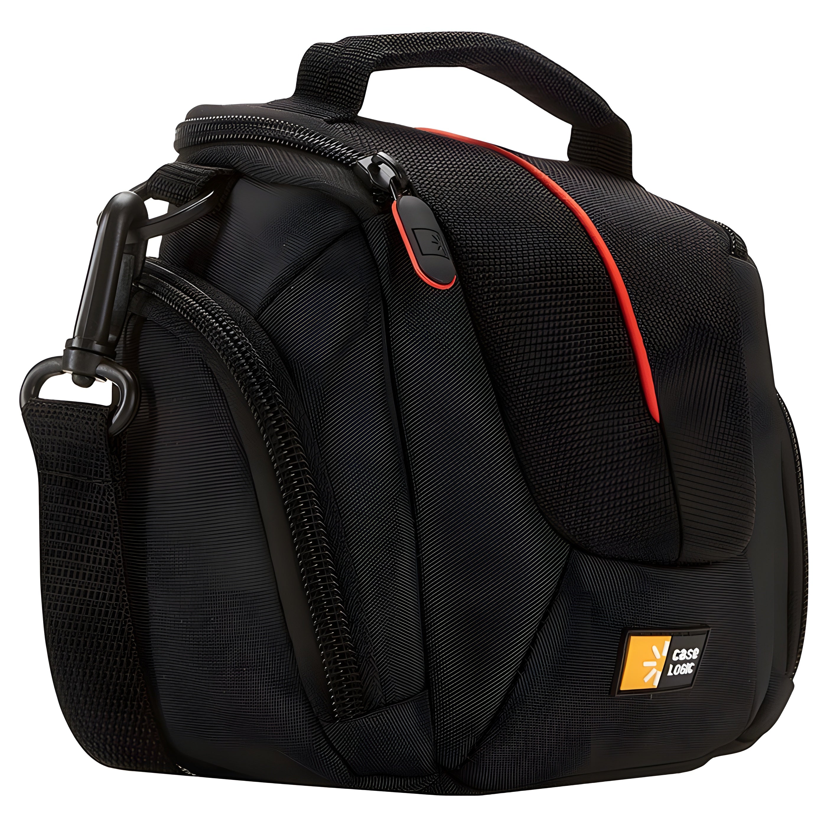 A CASE LOGIC camera case with a modern and versatile design, to protect and organize a variety of cameras and accessories.