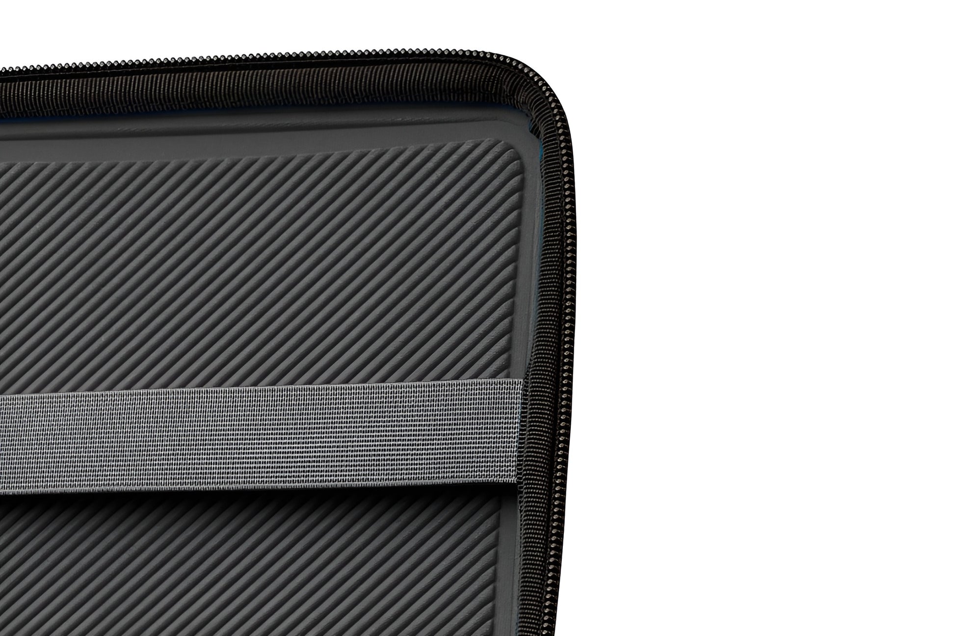 A black Case Logic portable hard drive case, designed for durability and easy transport of data storage solutions.