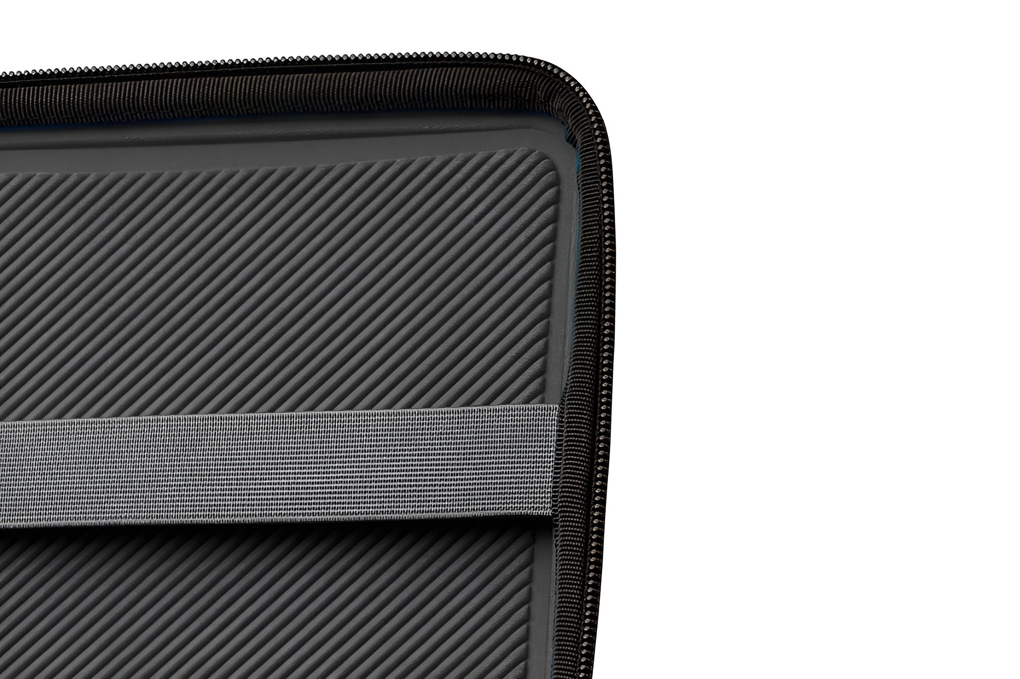A black Case Logic portable hard drive case, designed for durability and easy transport of data storage solutions.