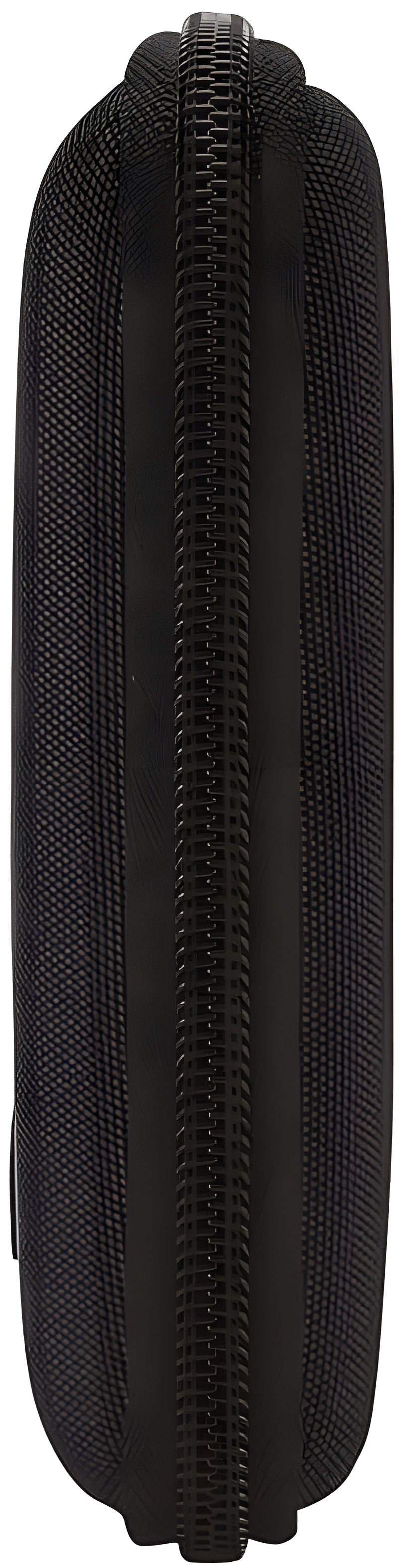 A black Case Logic portable hard drive case, designed for durability and easy transport of data storage solutions.