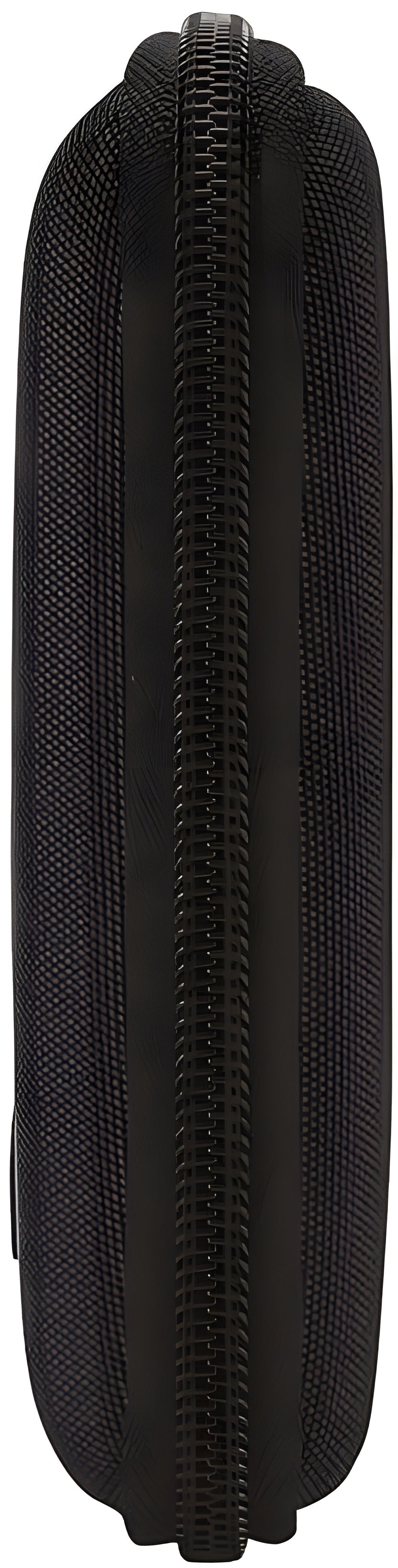 A black Case Logic portable hard drive case, designed for durability and easy transport of data storage solutions.
