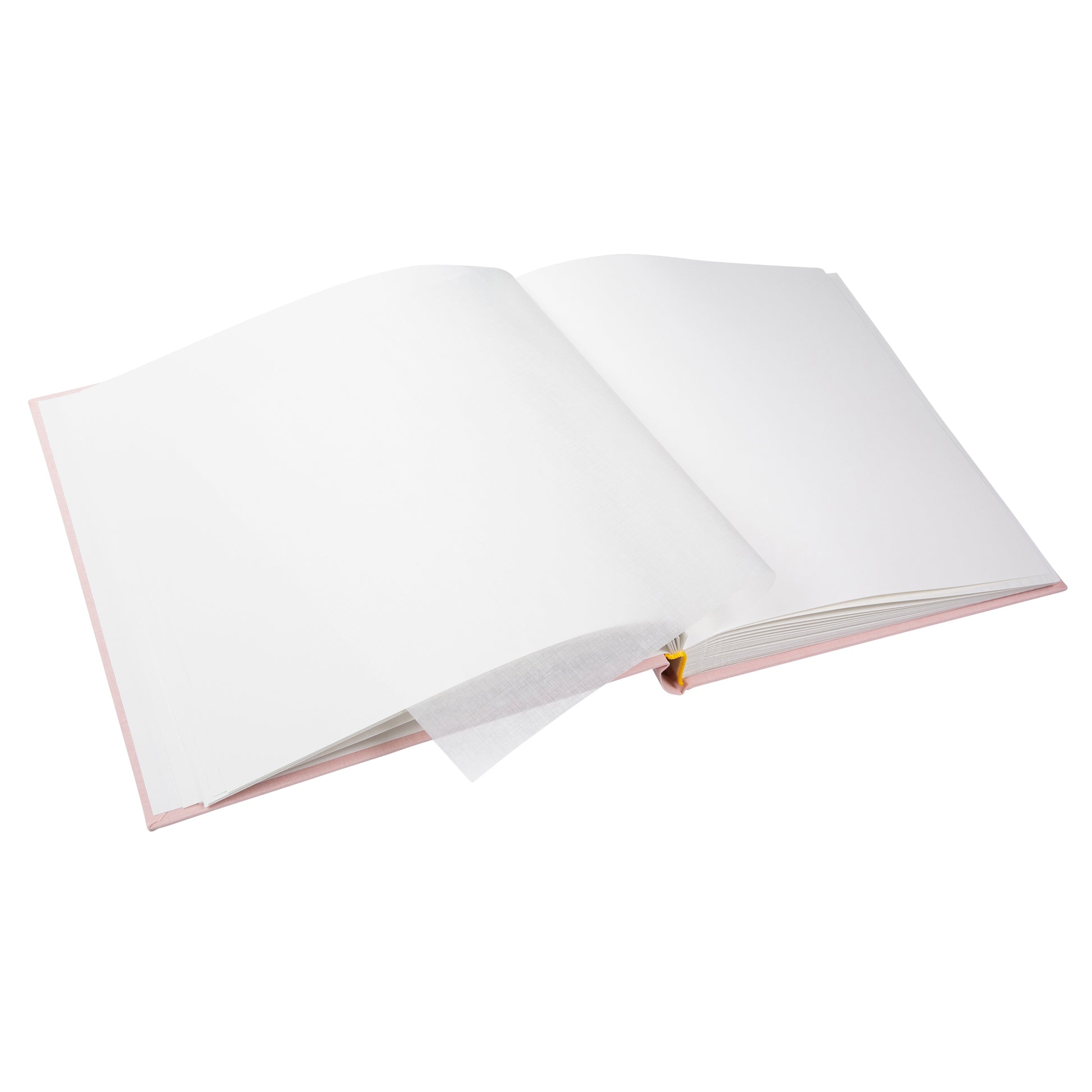 Goldbuch Pink photo album with a cutout featuring a couple and a heart symbol on a white background