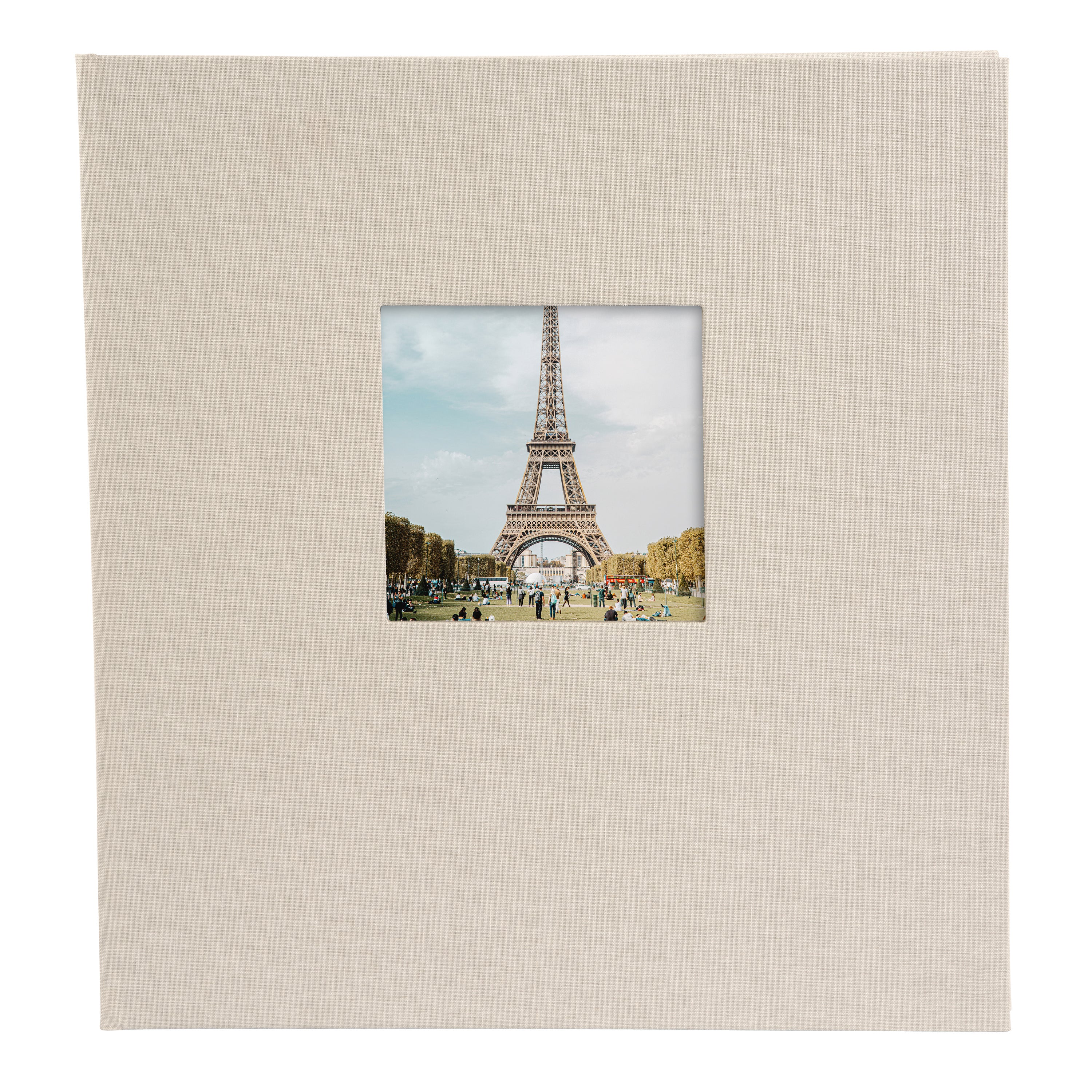 Sandgrey Goldbuch photo album displaying the Eiffel Tower.
