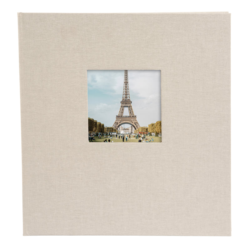 Sandgrey Goldbuch photo album displaying the Eiffel Tower.