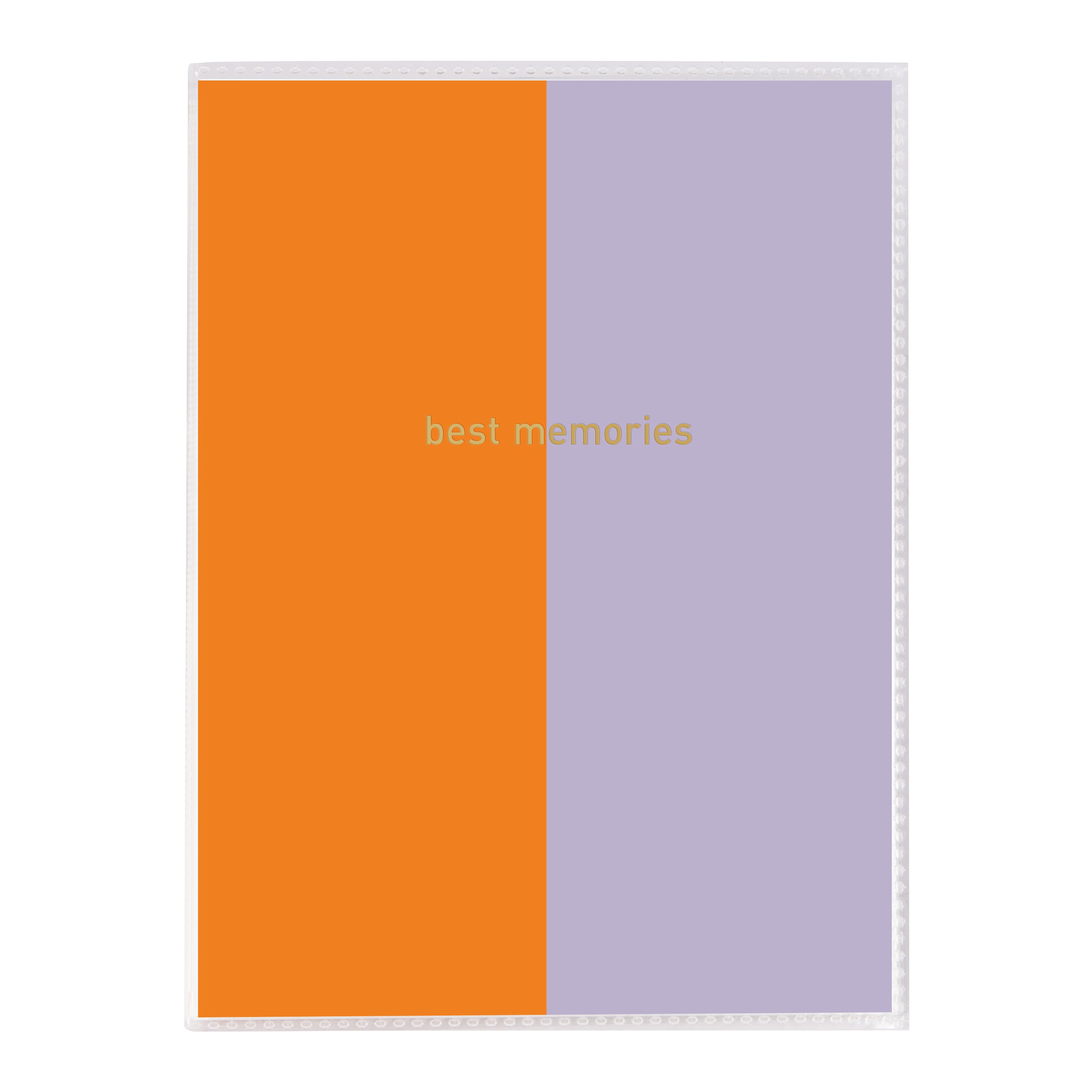 Colorful Goldbuch photo albums with 'best memories' text on a white background