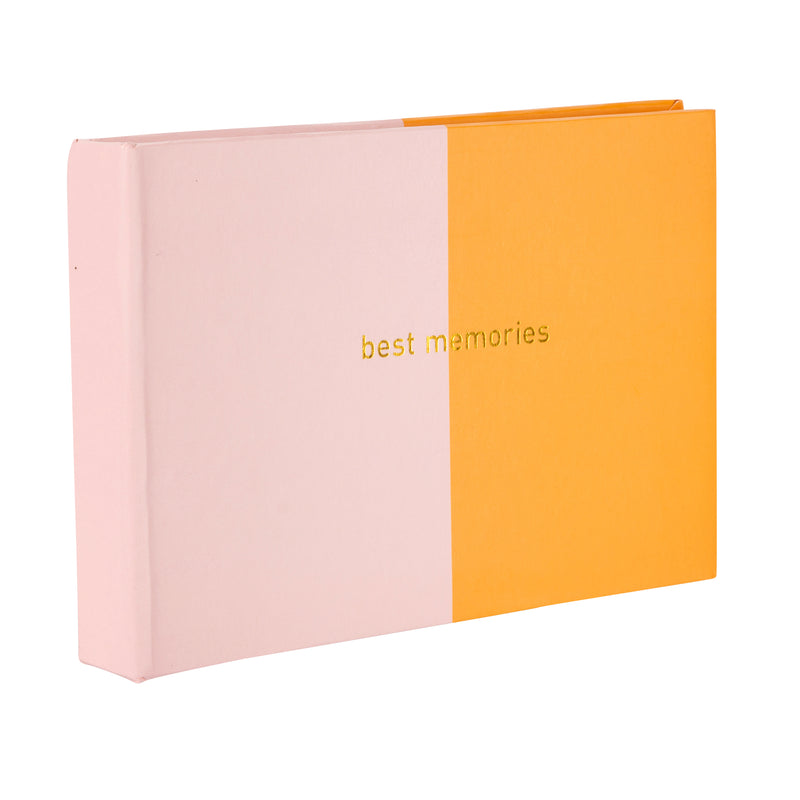Three colorful Goldbuch albums labeled "Best Memories,"