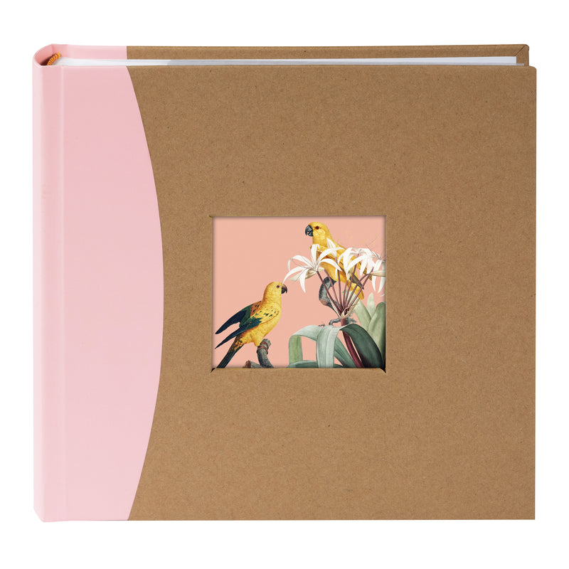 Three Goldbuch photo albums with colorful front covers and bird illustrations on a white background