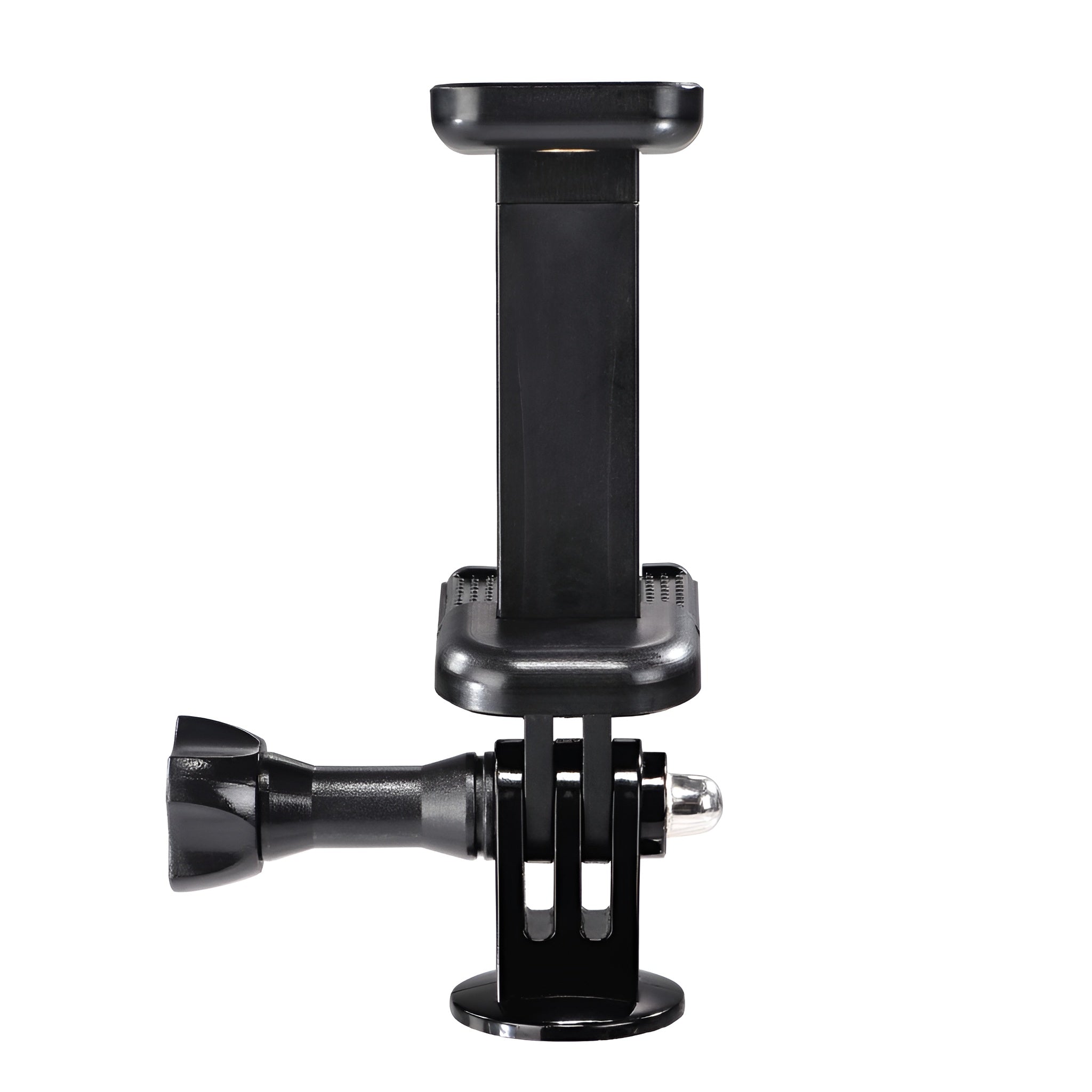 A Hama tripod supporting a camera, positioned for photography, showcasing stability and professional equipment.