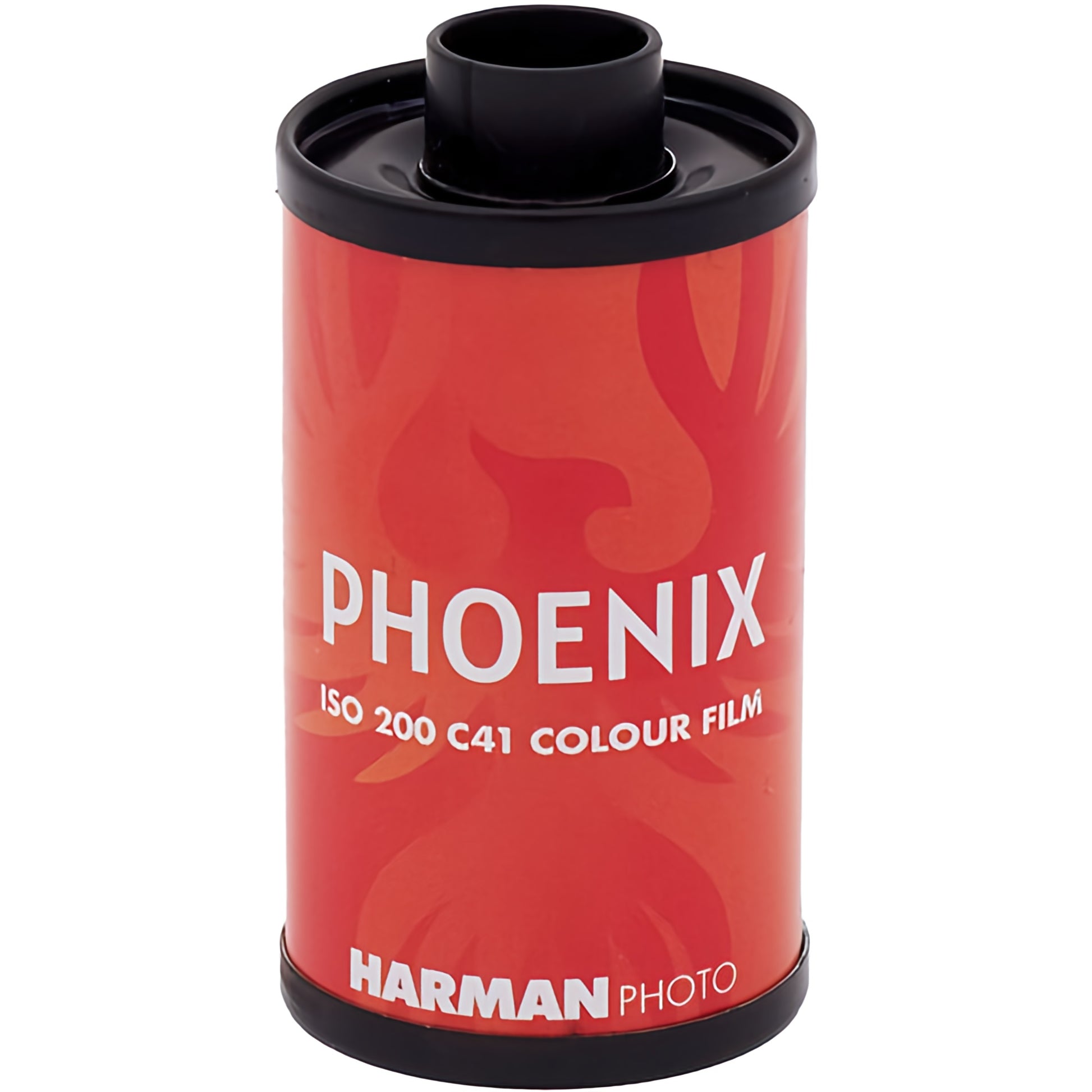 Harman Phoenix 200 color film roll, designed for photography enthusiasts seeking rich colors and excellent image quality.