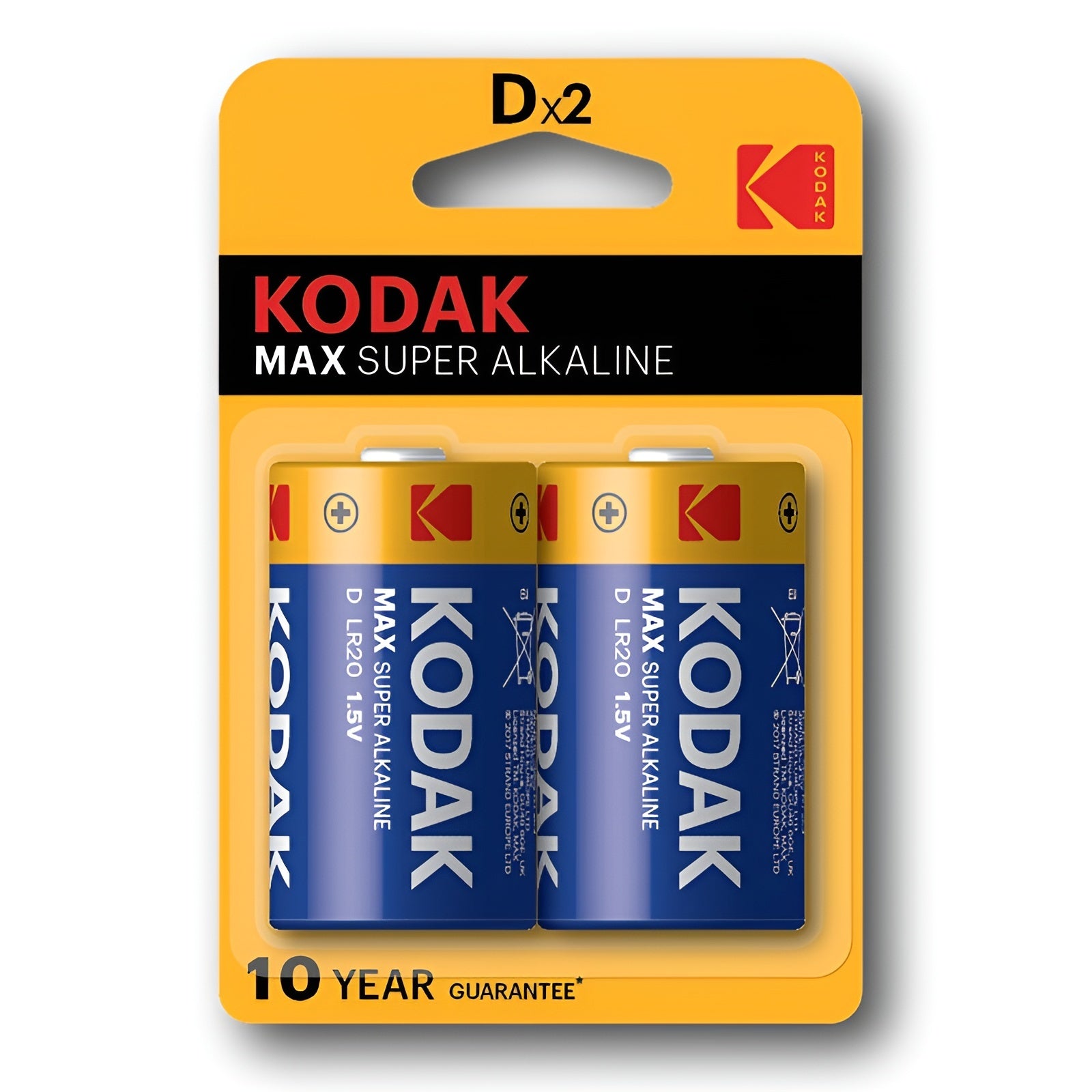 Kodak high power batteries, designed for optimal performance in various electronic devices.