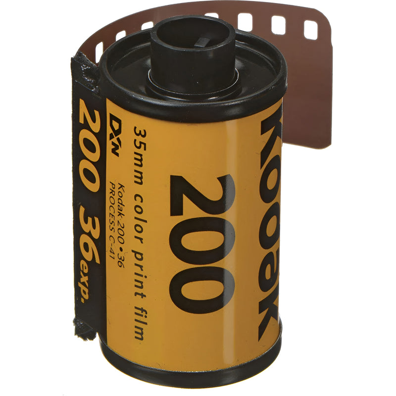Kodak Gold color film packaged in a box, designed for photographers seeking rich color and quality in their images.