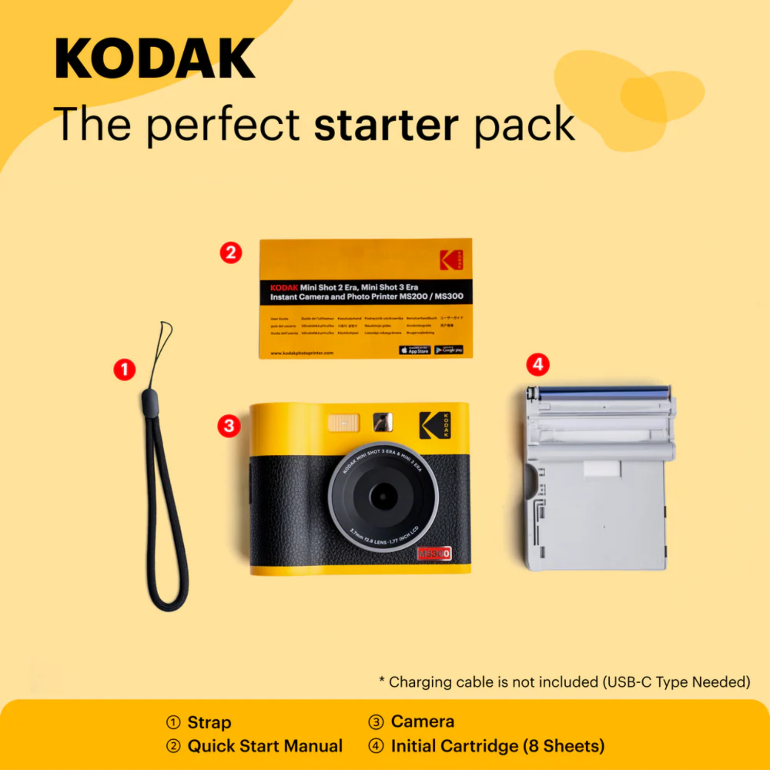 Kodak Mini Shot Era instant Camera Printer