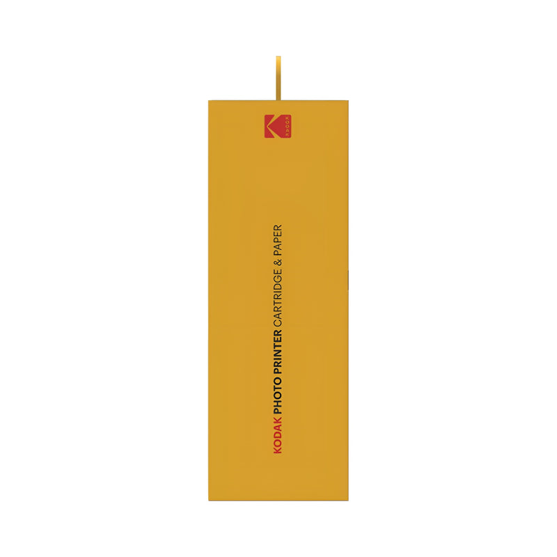 Kodak photo printer cartridge pack, featuring cartridges for 80 sheets instant photo printing for size 10x15cm.