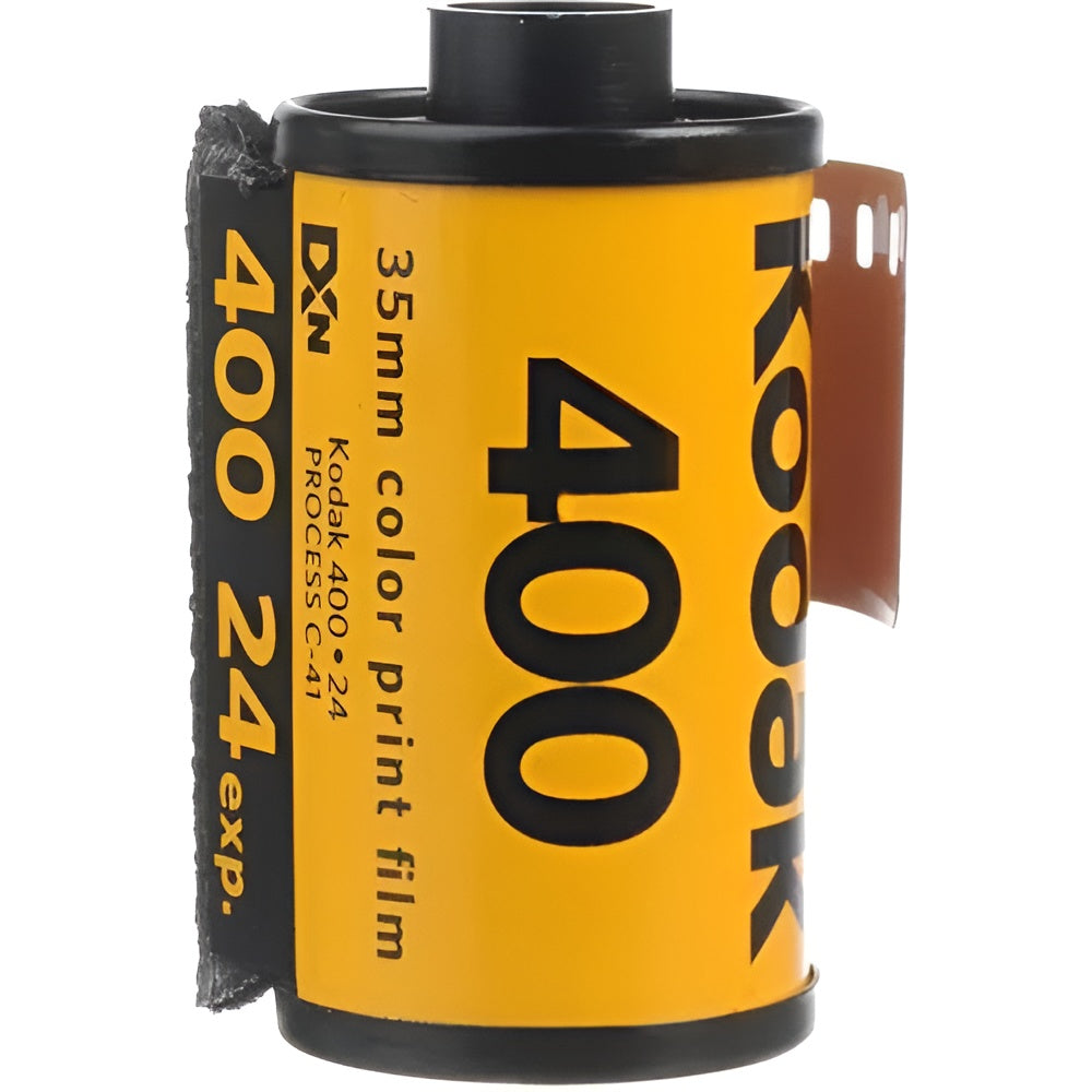 Kodak UltraMax color film packaged in a box, designed for photographers seeking rich color and quality in their images.