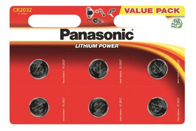 Panasonic Lithium Power batteries 6pcs
