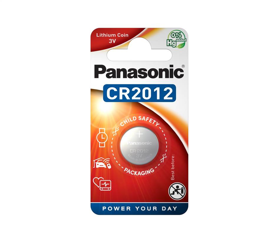 Premium Panasonic 3V lithium coin battery