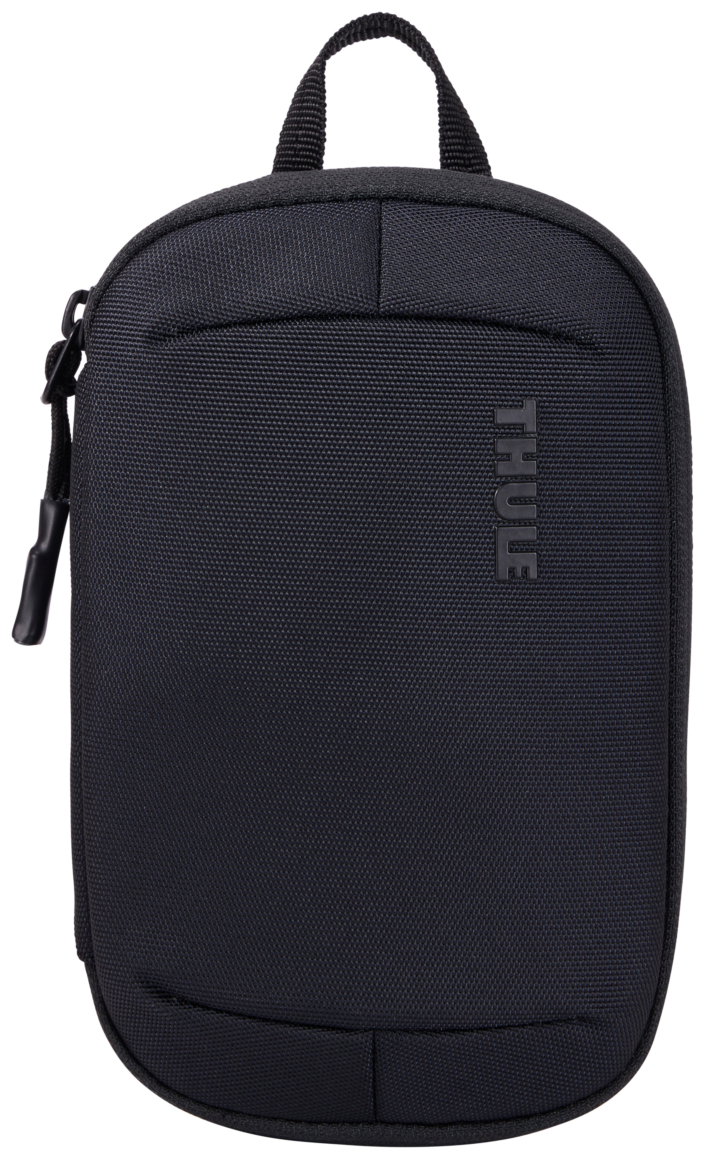 Versatile Thule PowerShuttle case, provides storage for chargers, cords, small electronics and other items, quick access to gear and a comfortable carry in any environment.