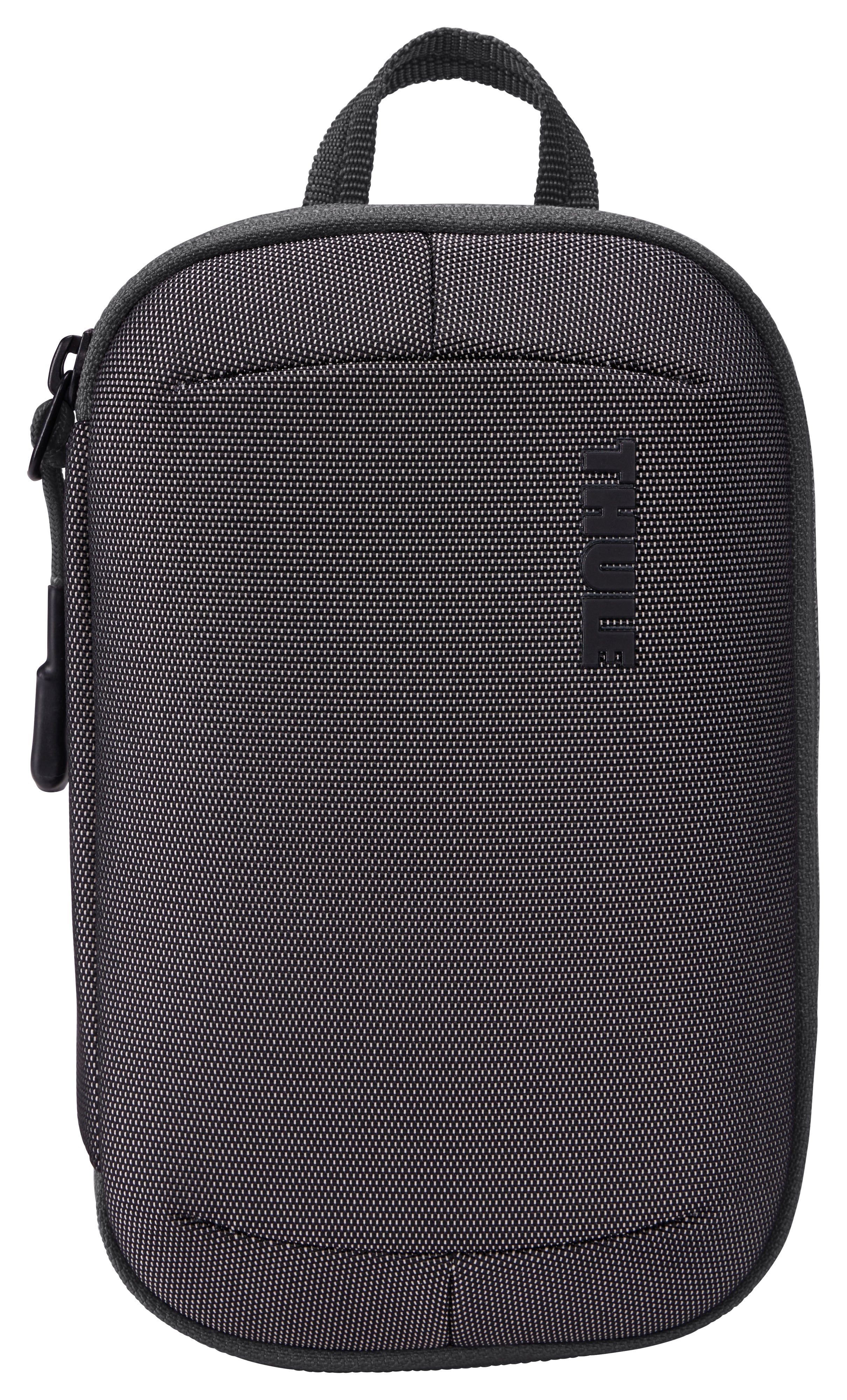 Versatile Thule PowerShuttle case, provides storage for chargers, cords, small electronics and other items, quick access to gear and a comfortable carry in any environment.